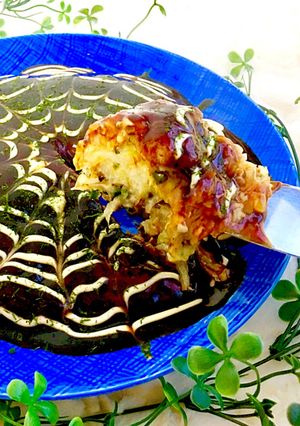 白菜だけのお好み焼き-レシピのメイン写真
