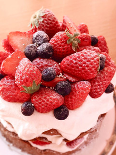 糖質制限◆カフェモカ風味ネイキッドケーキ-レシピのメイン写真