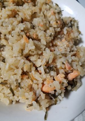 塩こんぶDE炊き込みご飯-レシピのメイン写真