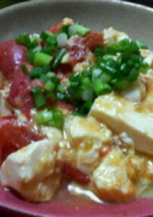 豆腐と卵がやさしくトマトを包みます-レシピのメイン写真