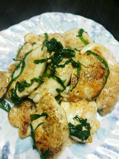 簡単❤鳥のささみの大葉炒め(*^O^*)-レシピのメイン写真