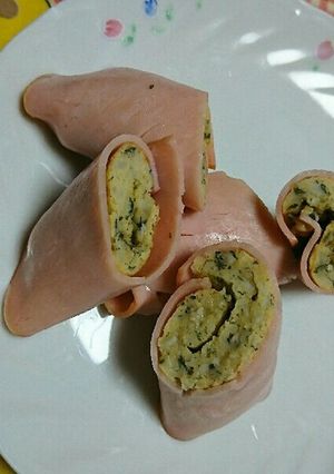長いも大葉のハム卵ロール-レシピのメイン写真