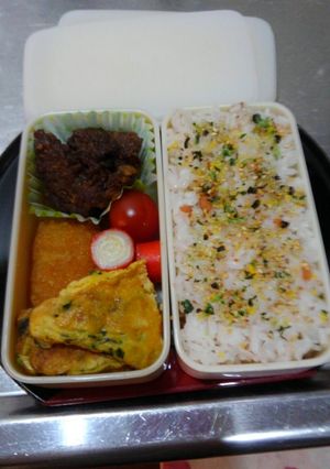 牛肉竜田あげ風弁当-レシピのメイン写真