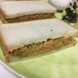 キャベツ&キムチ&チーズ&マヨサンド
