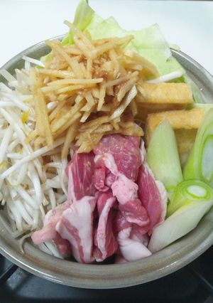 豚肉で☆ボタン鍋-レシピのメイン写真