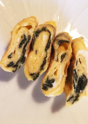 簡単海苔入りフライパン卵焼き☆-レシピのメイン写真