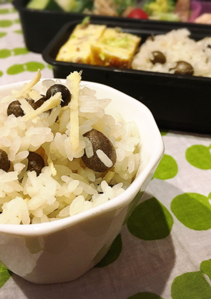 ほくほく食感♫しょうがが香るむかごご飯-レシピのメイン写真