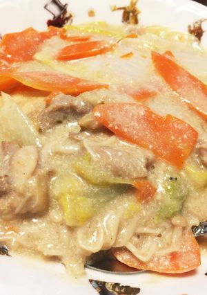 白菜と鶏肉の中華風クリーム煮-レシピのメイン写真