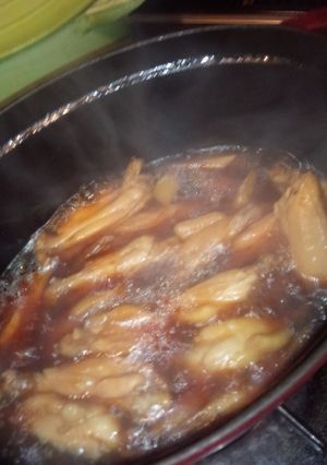 超簡単(^^)チキンスティックとごぼう煮-レシピのメイン写真
