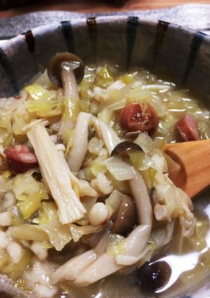 糖質制限☆もち麦入りうまうまスープ-レシピのメイン写真