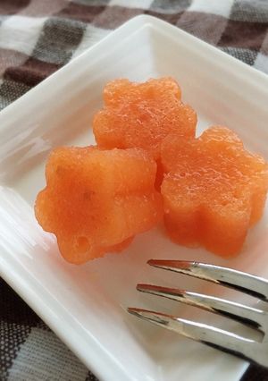 離乳食おやつ＊トマトとりんごの寒天ゼリー-レシピのメイン写真