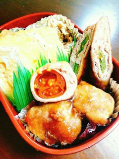 野菜の豚巻きのコチュ照り焼き〜お弁当にも-レシピのメイン写真