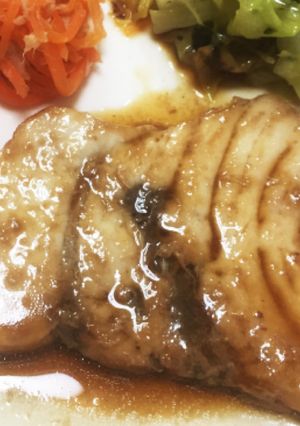 ももさんちのメカジキの照り焼き-レシピのメイン写真