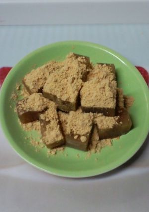 ☆ダイエット甘味☆蒟蒻のわらびもち風-レシピのメイン写真