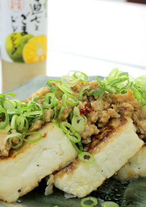直七ごまドレ　de 肉みそステーキ-レシピのメイン写真