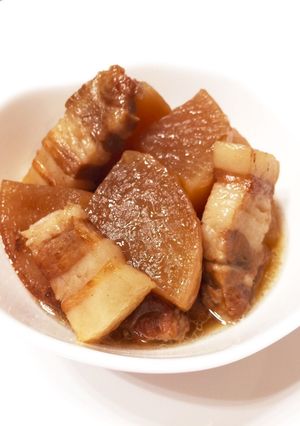 味染み♡豚バラと大根のべっこう煮-レシピのメイン写真