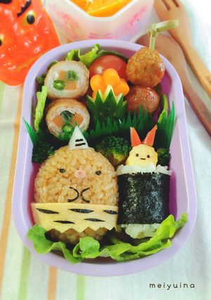 すみっコぐらしの節分キャラ弁♪-レシピのメイン写真