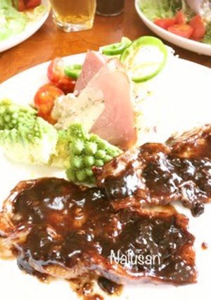 豚肉のデミグラスベリーバルサミコソース-レシピのメイン写真