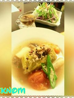 ~薬膳ロールキャベツスープ~-レシピのメイン写真