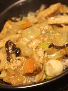 リメイク!!おでんde中華丼!-レシピのメイン写真