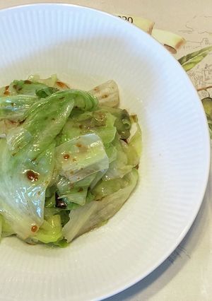 レタスの湯引き（白灼生菜 ）-レシピのメイン写真
