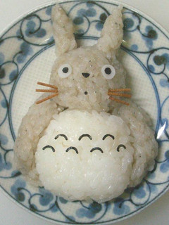 簡単★トトロおにぎり(キャラ弁)-レシピのメイン写真