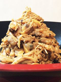 冷凍アサリとえのき茸の佃煮-レシピのメイン写真