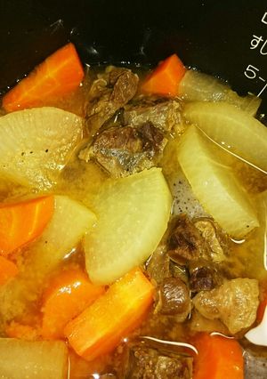 炊飯器で☆大根のスジ煮込み☆-レシピのメイン写真
