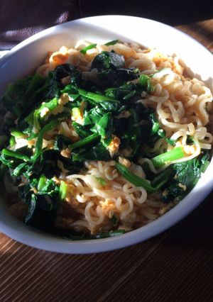インスタント麺-レシピのメイン写真