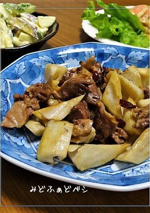 砂肝と蓮根の焦がしバター醬油焼き-レシピのメイン写真