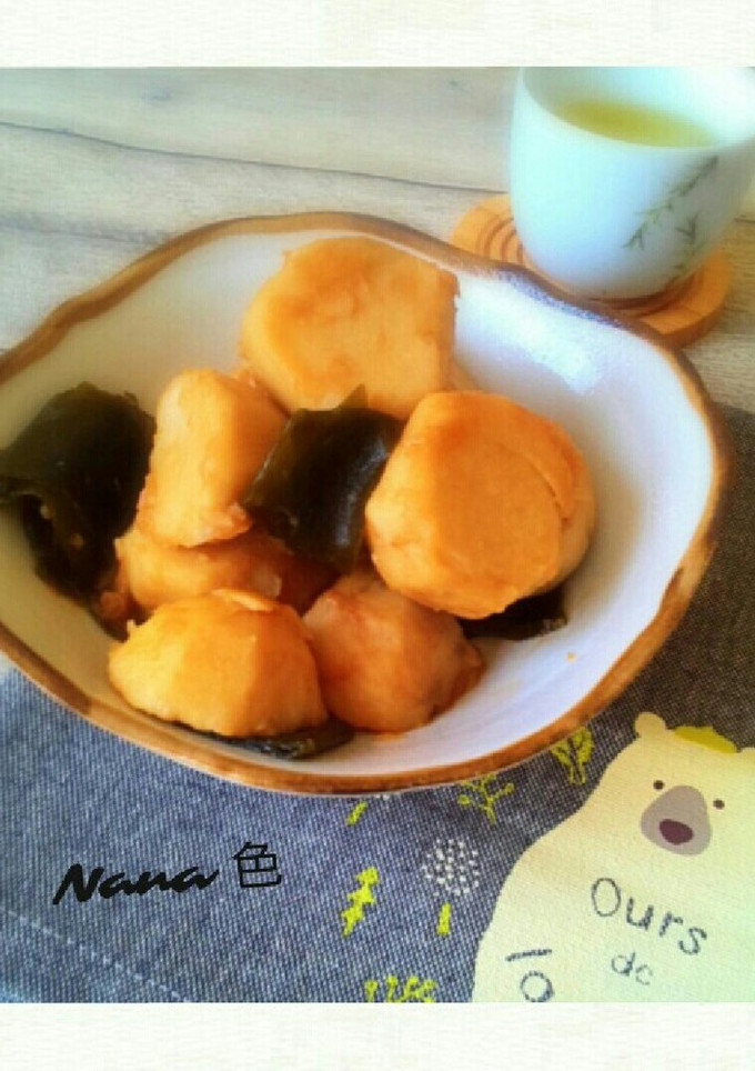 里芋とこんぶの煮っころがし-レシピのメイン写真