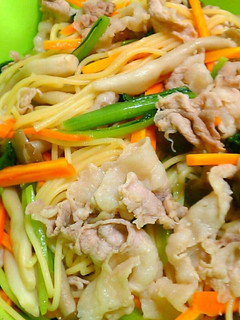 簡単!野菜炒めパスタ-レシピのメイン写真