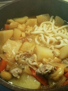 手抜きうまい肉じゃが鍋風!薄味幼児にも!-レシピのメイン写真