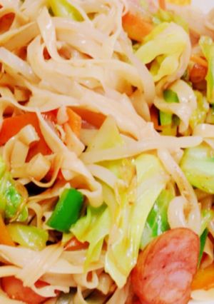 ダイエット中に*ガッツリ焼きうどん-レシピのメイン写真