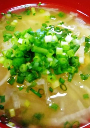 切り干し大根の味噌汁-レシピのメイン写真