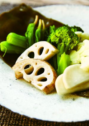 野菜の昆布じめサラダ-レシピのメイン写真