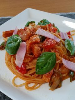 トマトソースのパスタ-レシピのメイン写真