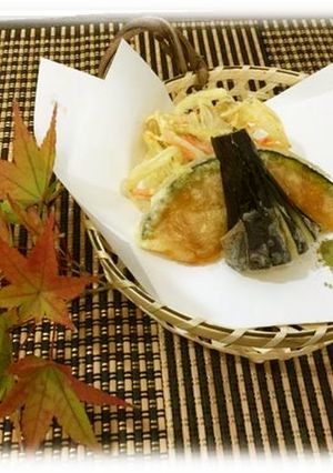 【学生提案】地元野菜の天ぷら盛り合わせ-レシピのメイン写真
