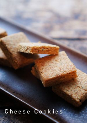 Vegan*酒粕チーズSaltyクッキー-レシピのメイン写真