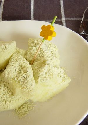 ＊ふわふわミルクわらびもち＊-レシピのメイン写真