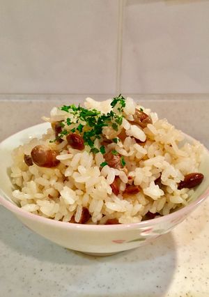 節分豆だけのふっくら炊き込み 豆ごはん-レシピのメイン写真