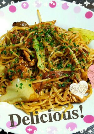 お弁当に✨くっつかないヘルシー焼きそば-レシピのメイン写真