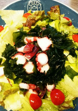 ごま油香る♪タコサラダ-レシピのメイン写真