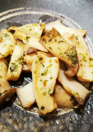 簡単！エリンギのガリバタ醤油-レシピのメイン写真