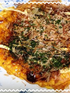 お好み焼き風卵焼き♡-レシピのメイン写真