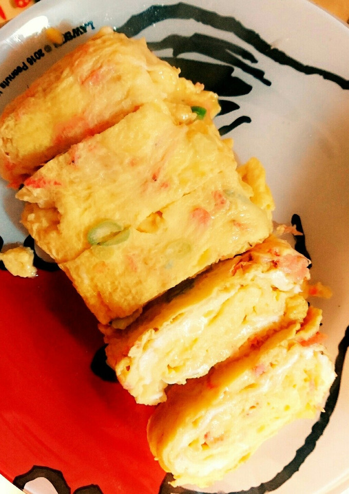 干しエビとネギの卵焼き-レシピのメイン写真