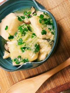 やさしい♡玉子豆腐の和風だしあん-レシピのメイン写真