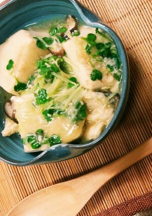 やさしい♡玉子豆腐の和風だしあん-レシピのメイン写真