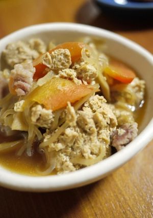 自家製氷豆腐で肉豆腐-レシピのメイン写真