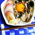 叩き山芋と刺身のスペシャルヘルシー丼